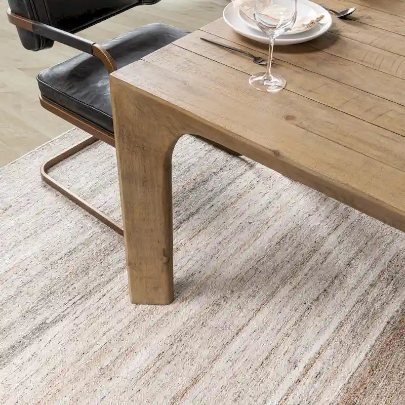78 Reclaimed Pine Wood Dining Table in Natural