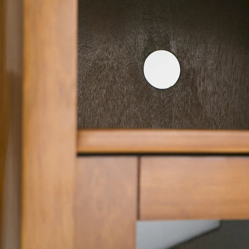 Wood Storage Media Cabinet - 39Wx16Dx42H