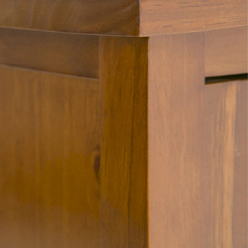 Wood Storage Media Cabinet - 39Wx16Dx42H