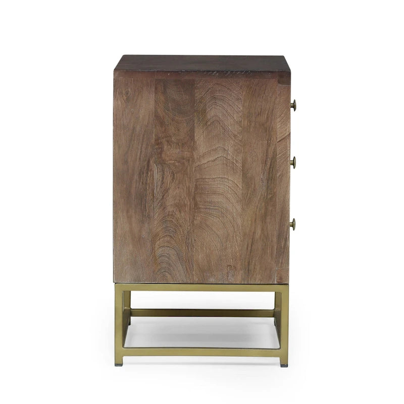 Contemporary Wooden Night Stand
