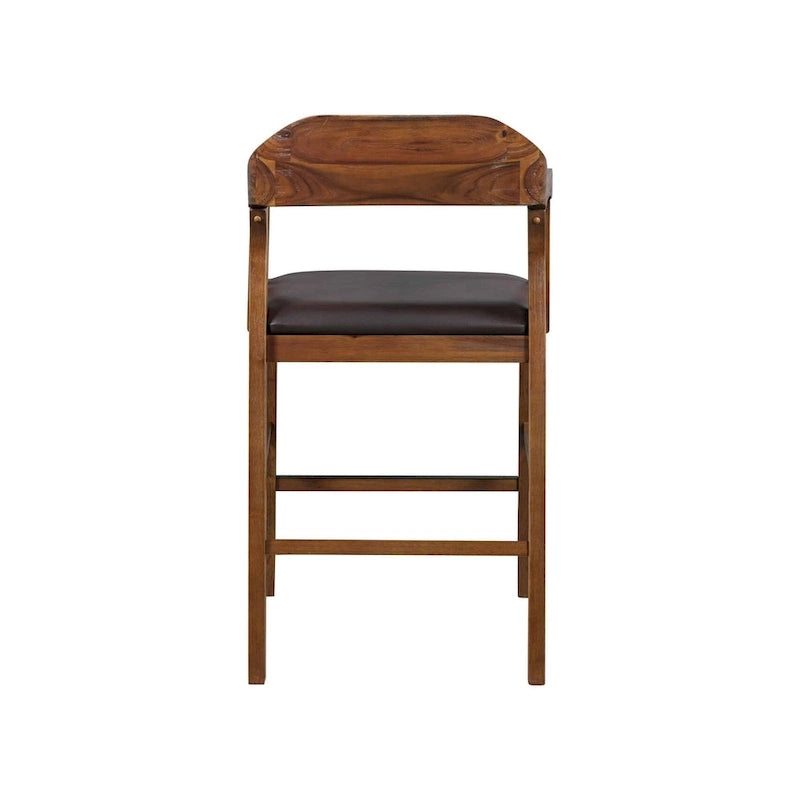 Wood Counter or Bar Stool