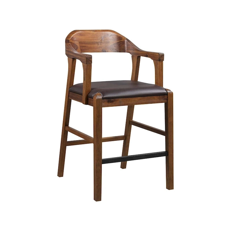 Wood Counter or Bar Stool