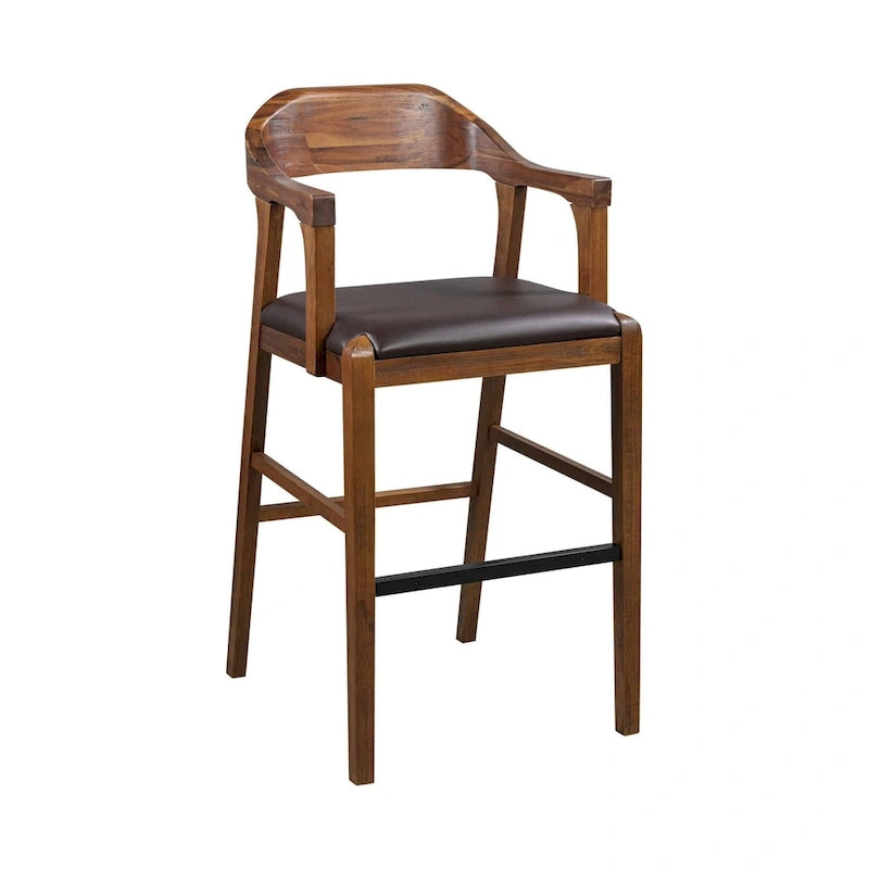 Wood Counter or Bar Stool