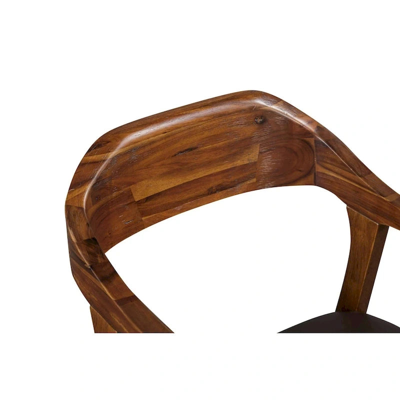 Wood Counter or Bar Stool