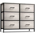 Dressers for Bedroom with 6 Drawers, Chest of Drawers for Bedroom