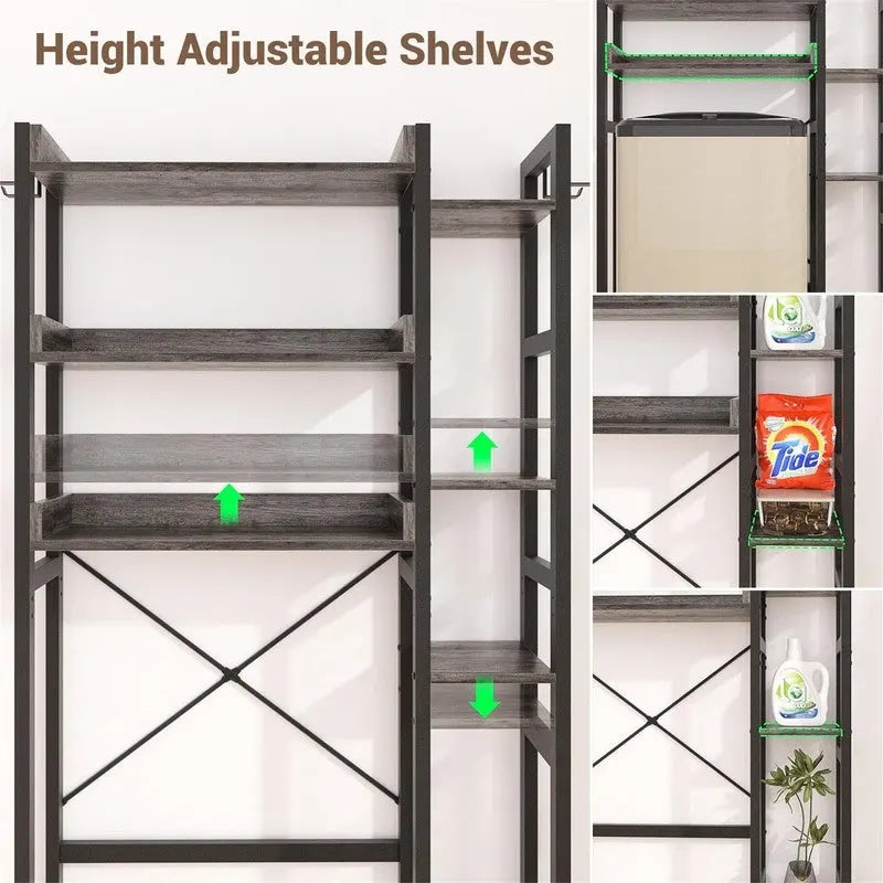 Over The Toilet Storage Cabinet - 9.4D x 31.1W x 63.4H