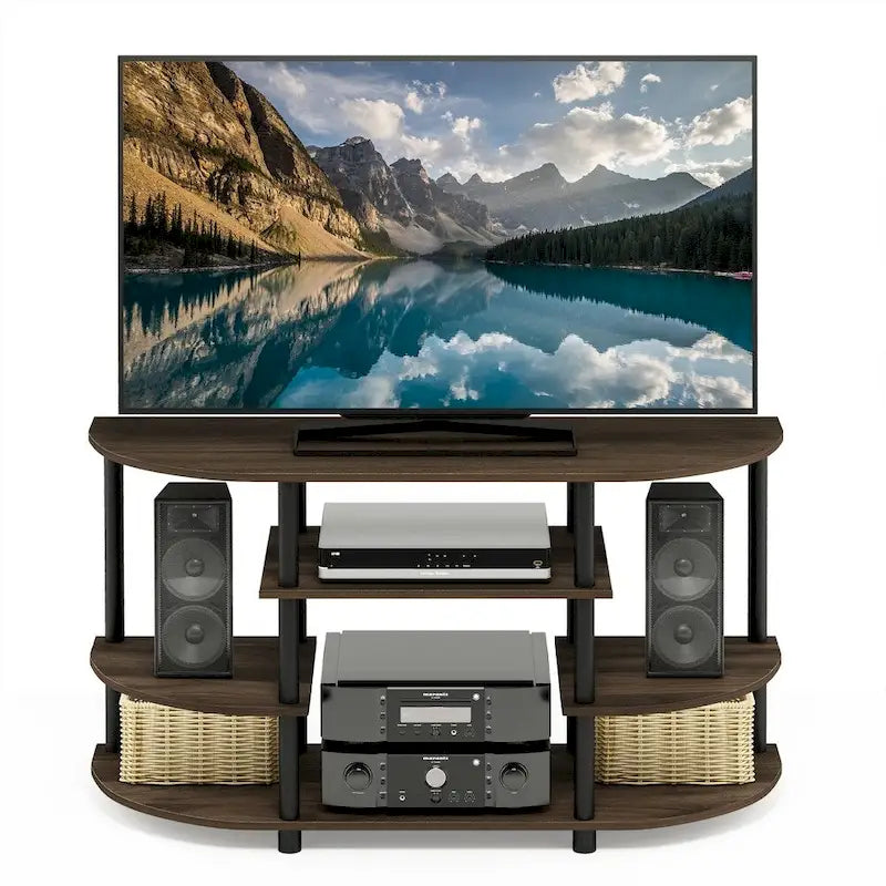 15116 Simple Design Corner TV Stand