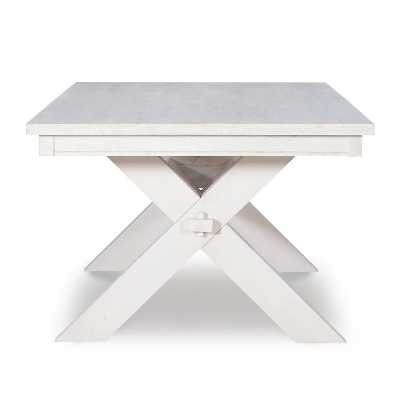 Rustic Farmhouse Dining Table - N/A