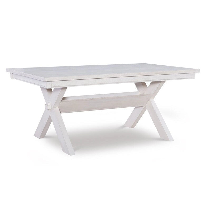 Rustic Farmhouse Dining Table - N/A