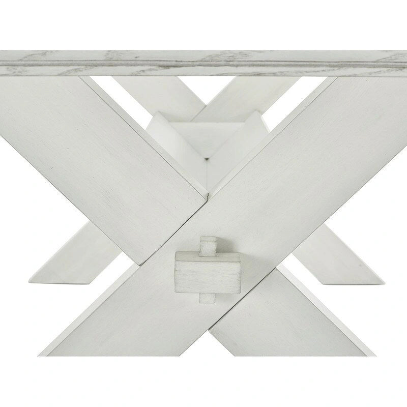 Rustic Farmhouse Dining Table - N/A