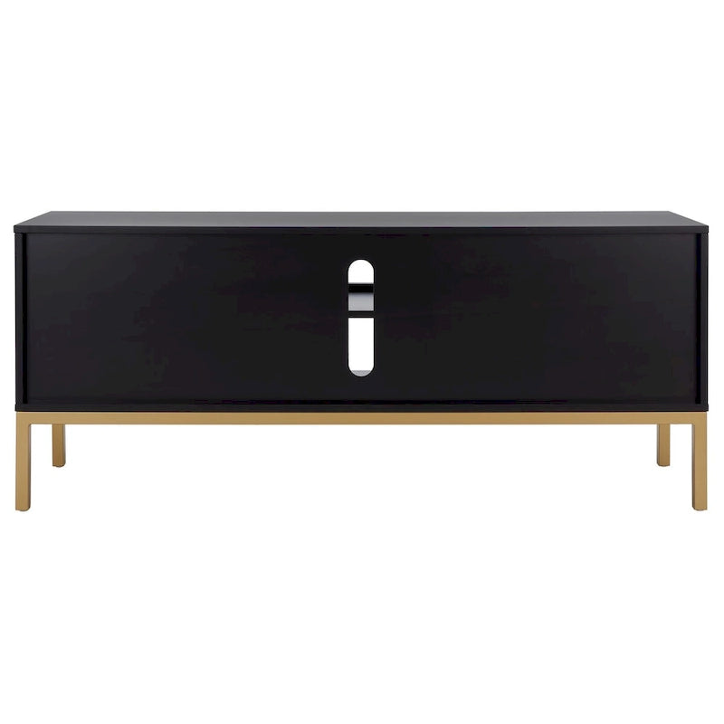 1 Shelf Rattan Media Stand - 54 W x 15 D x 22 H - 54Wx15Dx22H
