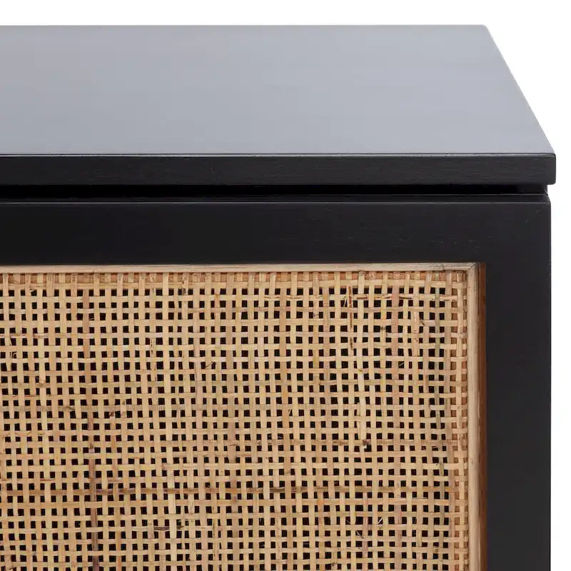 1 Shelf Rattan Media Stand - 54 W x 15 D x 22 H - 54Wx15Dx22H