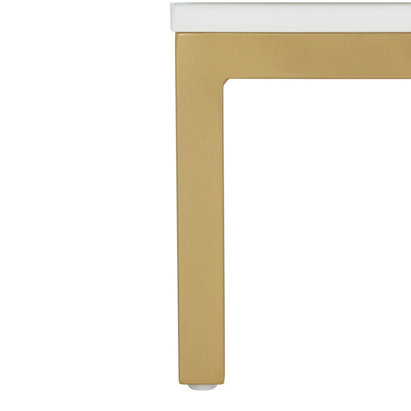 1 Shelf Rattan Media Stand - 54 W x 15 D x 22 H - 54Wx15Dx22H