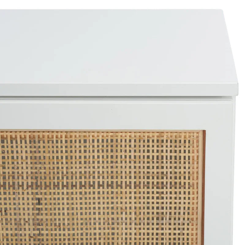 1 Shelf Rattan Media Stand - 54 W x 15 D x 22 H - 54Wx15Dx22H