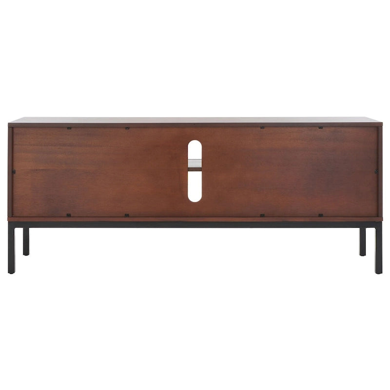 1 Shelf Rattan Media Stand - 54 W x 15 D x 22 H - 54Wx15Dx22H