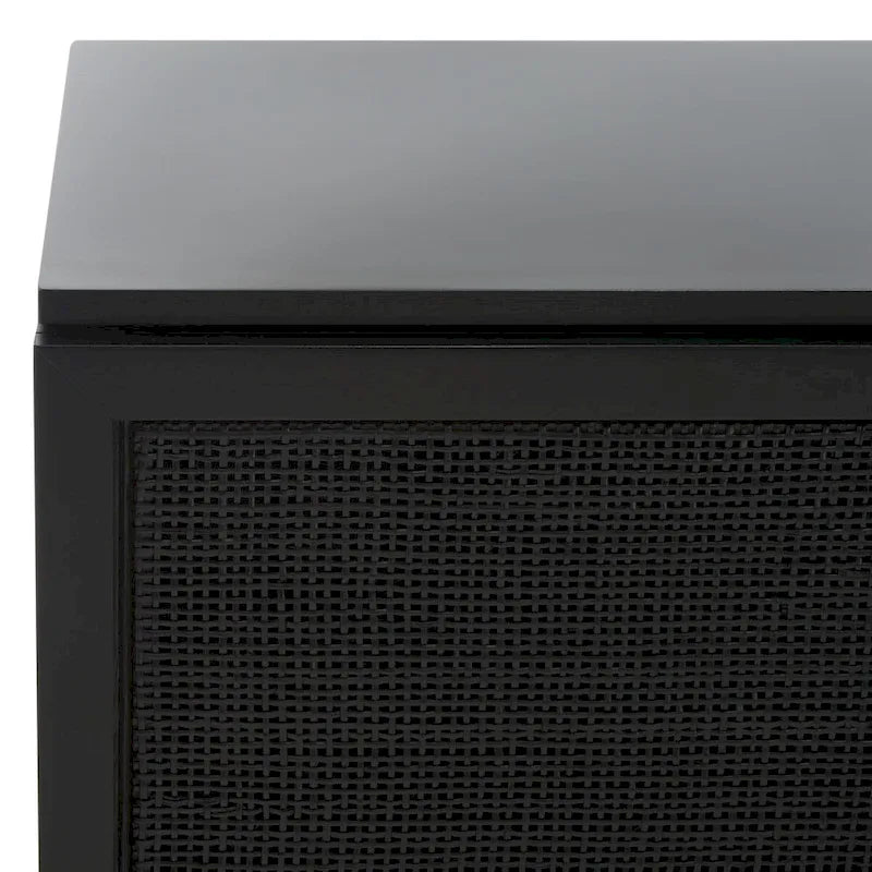 1 Shelf Rattan Media Stand - 54 W x 15 D x 22 H - 54Wx15Dx22H