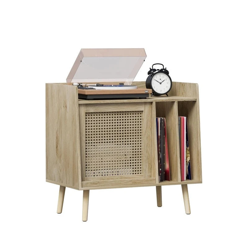 Large Record Player Stand - 15.74D x 25.98W x 25.19H