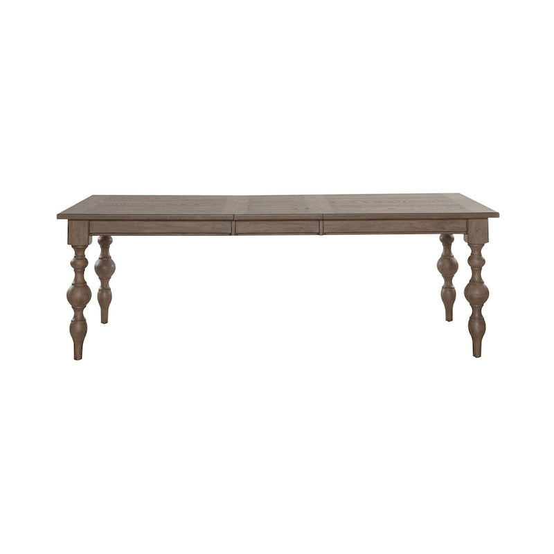 Dusty Taupe Rectangular Leg Table